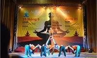 The 1st international day of Yoga over the world and Phu Tho province