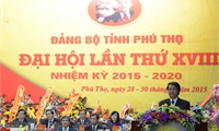 Phát biểu bế mạc Đại hội đại biểu Đảng bộ tỉnh Phú Thọ lần thứ XVIII, nhiệm kỳ 2015 – 2020 của Bí thư Tỉnh ủy Hoàng Dân Mạc
