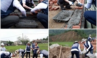 Volunteers to build houses for the poor in Yen Lap