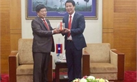 Đoàn đại biểu tỉnh Hủa Phăn thăm và chúc Tết tỉnh Phú Thọ