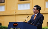 Phát biểu của Phó Thủ tướng, Bộ trưởng Ngoại giao Phạm Bình Minh tại Lễ thượng cờ ASEAN 2020