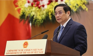 Thủ tướng Phạm Minh Chính: Sự ổn định và phát triển của Việt Nam luôn gắn liền với môi trường hòa bình, hợp tác, phát triển của khu vực và thế giới