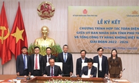 Phú Thọ ký kết chương trình hợp tác toàn diện với Tổng Công ty Hàng không Việt Nam