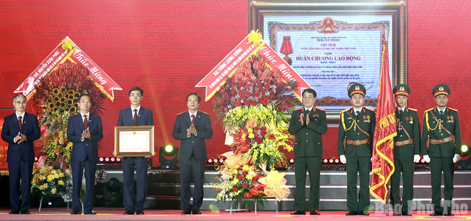 Viet Tri City celebrates its 60th anniversary