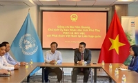 Phái đoàn Việt Nam tại Liên hợp quốc đón đoàn Chủ tịch UBND tỉnh Phú Thọ thăm và làm việc tại New York