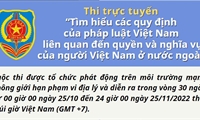 Hưởng ứng cuộc thi trực tuyến “Tìm hiểu các quy định của pháp luật liên quan đến quyền và nghĩa vụ của người Việt Nam ở nước ngoài”