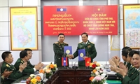 Bộ CHQS tỉnh Luông Nậm Thà và Bộ CHQS tỉnh Phú Thọ  tăng cường mối quan hệ đoàn kết hữu nghị