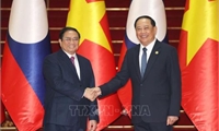Thủ tướng Phạm Minh Chính hội đàm với Thủ tướng Lào
