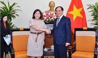 Foreign Minister Bui Thanh Son receives US Trade Representative Katherine Tai