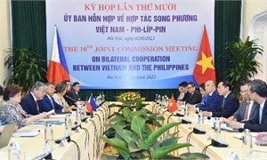 10th Joint Commission Meeting on Bilateral Cooperation between Vietnam-Philippines
