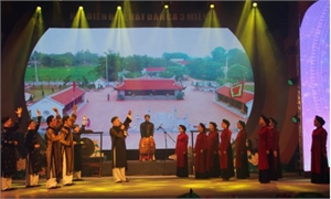 Phú Thọ đoạt 1 Huy chương Vàng, 3 Huy chương Bạc tại Hội diễn “Đàn, hát dân ca 3 miền” toàn quốc năm 2023
