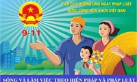 Hướng dẫn hưởng ứng Ngày Pháp luật Việt Nam năm 2023