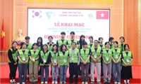 Chương trình giao lưu văn hóa Việt – Hàn giữa Trường Cao đẳng Y tế Phú Thọ với Hiệp hội Châu Á Thái Bình Dương.