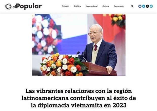 Uruguayan newspaper hails Vietnam's 'bamboo diplomacy'