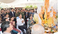 Tỉnh Phú Thọ tham dự buổi lễ mừng Tết cổ truyền Bunpimay 2024 do Đại sứ quán Lào tổ chức tại Hà Nội