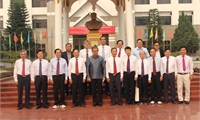 Đoàn đại biểu nguyên lãnh đạo tỉnh Phú Thọ thăm tỉnh kết nghĩa Luông Nam Tha nhân dịp năm mới Bunpimay