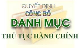 Công bố thủ tục hành chính nội bộ thuộc lĩnh vực xây dựng trên địa bàn tỉnh Phú Thọ