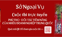 Cuộc thi trực tuyến “Phú Thọ - Đối tác tiềm năng của nhiều doanh nghiệp Trung Quốc”