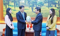 Đoàn công tác của Chính quyền thành phố Lâm Nghi, tỉnh Sơn Đông - Trung Quốc làm việc tại tỉnh Phú Thọ