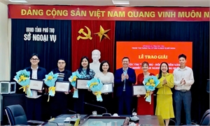 Trao giải cuộc thi trực tuyến “Phú Thọ - Đối tác tiềm năng của nhiều doanh nghiệp Trung Quốc”