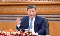 China's top leader pays state visit to Vietnam