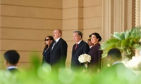 Lễ đón chính thức Tổng Bí thư Tô Lâm và Phu nhân thăm cấp Nhà nước Azerbaijan