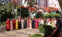Vang khúc ca 'Như có Bác Hồ trong ngày vui đại thắng' tại lễ mít-tinh ở Thái Lan