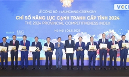 Phu Tho ranked 8th in the Provincial Competitiveness Index (PCI) in 2024
