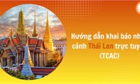 Khai báo điện tử trước khi nhập cảnh Thái Lan