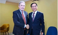 Foreign ministers of Viet Nam, New Zealand meet on UN Ocean Conference sidelines