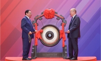 Thủ tướng thăm sàn chứng khoán lớn nhất châu Á, tìm hiểu kinh nghiệm phát triển trung tâm tài chính Thượng Hải