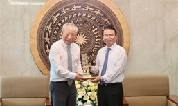Bí thư Tỉnh ủy Đặng Xuân Phong làm việc với Tập đoàn Xây dựng Thái Bình Dương