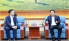 Chủ tịch UBND tỉnh Trần Duy Đông tiếp và làm việc với Công ty Giải pháp năng lượng LG, Hàn Quốc