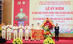 Hào hùng, trang trọng Lễ kỷ niệm 80 năm Ngày truyền thống CAND và 20 năm Ngày hội toàn dân bảo vệ ANTQ