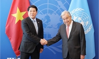 Chủ tịch nước Lương Cường gặp Tổng Thư ký Liên hợp quốc António Guterres