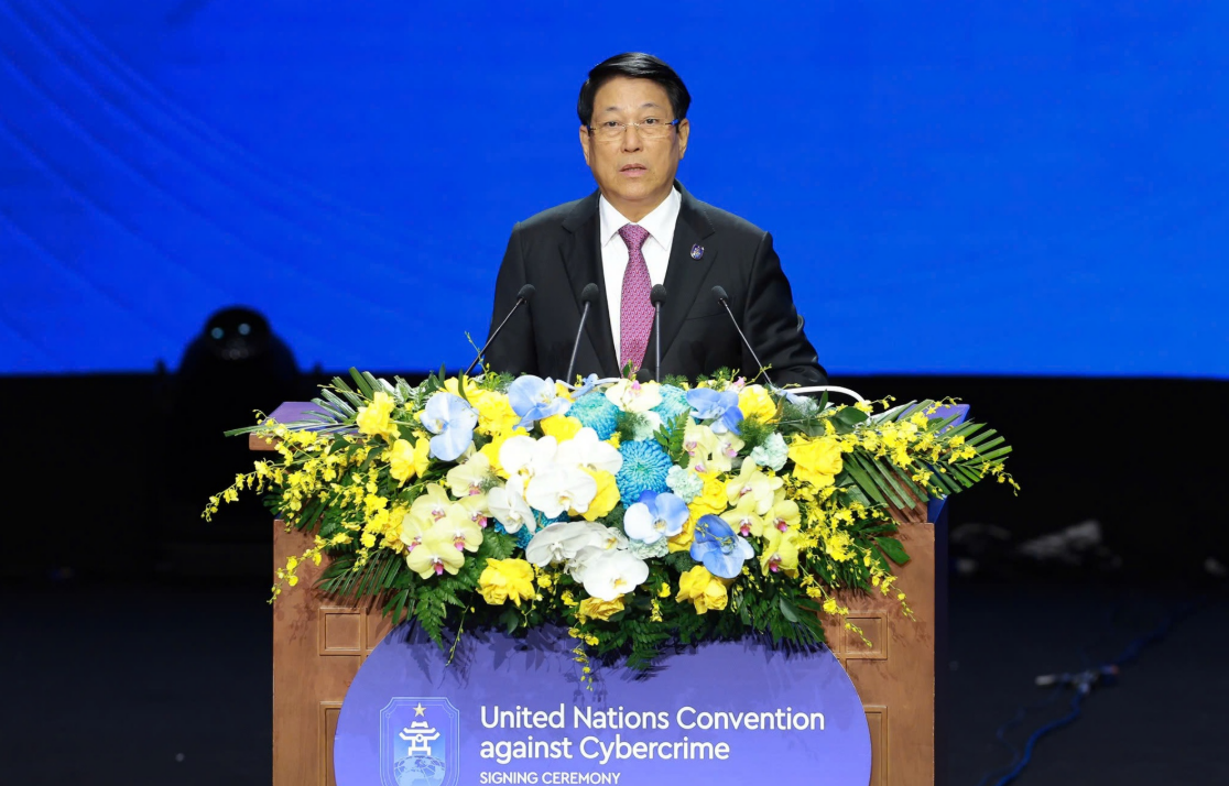 Chủ tịch nước Lương Cường: Công ước Hà Nội gửi đi 3 thông điệp rõ ràng