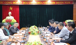 Phó Chủ tịch UBND tỉnh Phan Trọng Tấn tiếp và làm việc với Ngân hàng phát triển Châu Á (ADB)