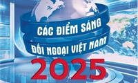 Các điểm sáng đối ngoại Việt Nam năm 2025