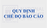 Quy định chế độ báo cáo định kỳ phục vụ mục tiêu quản lý trên địa bàn tỉnh