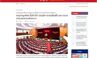 Truyền thông Lào: Đại hội XIV của Đảng Cộng sản Việt Nam thể hiện niềm tin và khát vọng phát triển