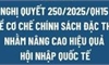 Quốc hội thông qua Nghị quyết về cơ chế, chính sách đặc thù  nhằm nâng cao hiệu quả hội nhập quốc tế