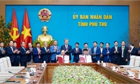 Ký kết biên bản ghi nhớ hợp tác giữa Liên đoàn Phòng Thương mại và Công nghiệp tỉnh Gyeonggi và một số đơn vị của tỉnh Phú Thọ