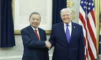 Tổng Bí thư Tô Lâm gặp Tổng thống Hoa Kỳ Donald Trump