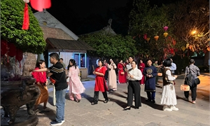 Ấn tượng tour đêm Đền Hùng “Chạm vào linh thiêng – tìm về cội nguồn”