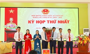 Giám đốc Sở Ngoại vụ dự kỳ họp thứ nhất, HĐND xã Yên Kỳ khóa III, nhiệm kỳ 2026 - 2031