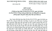 Kết luận số 213-KL/TW, ngày 21/11/2025 của Ban Bí thư 