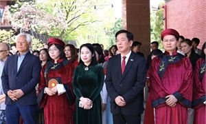 Đại sứ quán Việt Nam tại Hàn Quốc tổ chức Lễ Giỗ Tổ Hùng Vương