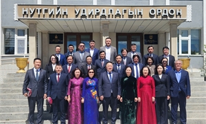 Đoàn công tác tỉnh Phú Thọ làm việc với lãnh đạo tỉnh Tuv và Nghị sĩ Quốc hội Mông Cổ