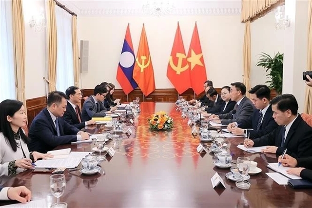 Viet Nam, Laos enhance cooperation in foreign affairs