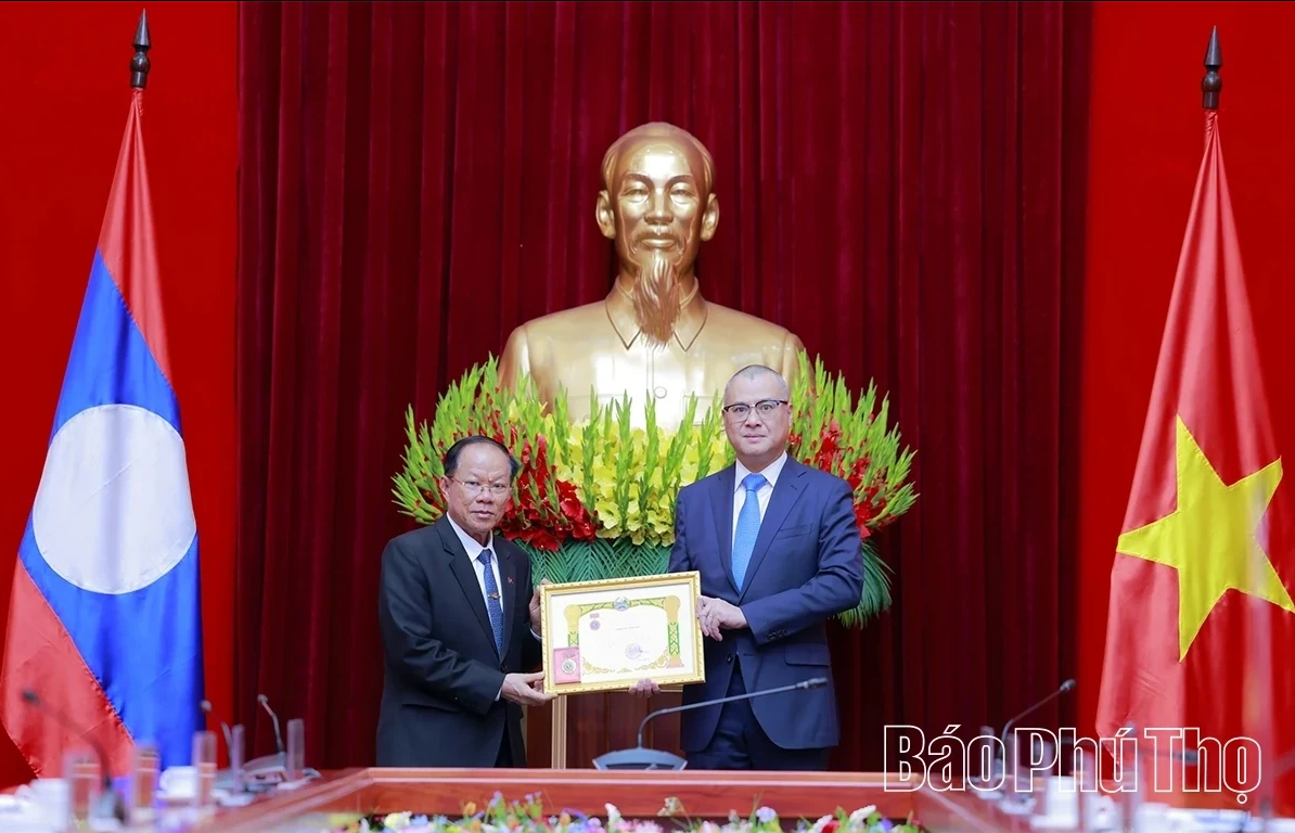 Strengthening the special friendship and promoting comprehensive cooperation between Phu Tho and Luang Namtha
